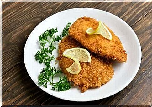 Argentinian milanesa with filling - how to prepare it