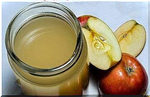 Homemade apple cider vinegar