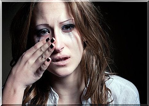The woman and cry