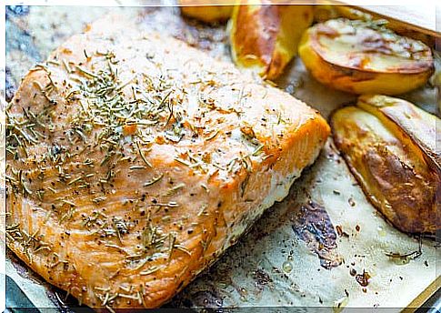 Dishes that help you lose weight - salmon