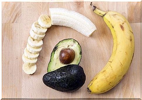 avocado and banana