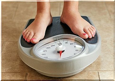 Woman on weight