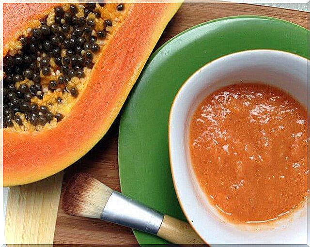 Papaya mask