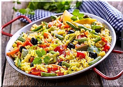 Vegetarian paella: how to make it?