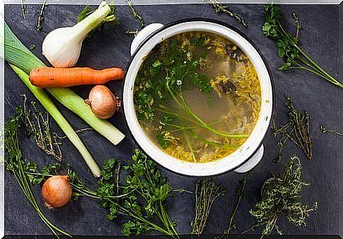 Vegetable broth