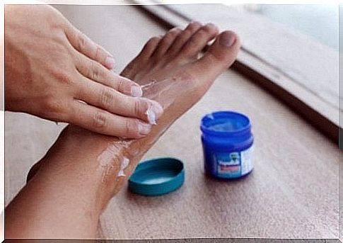 lubricated foot