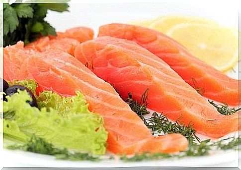 Salmon fillet